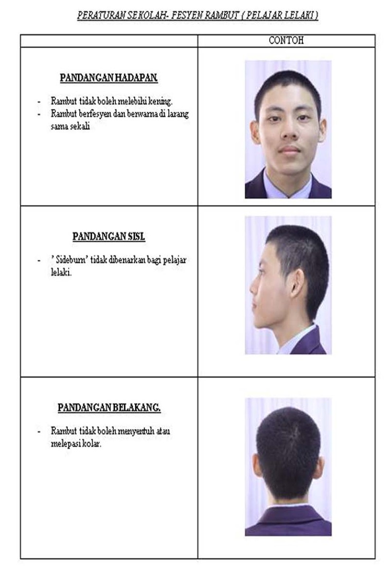 Gaya Potongan Rambut Lelaki Sekolah, Yang Terbaru!