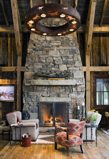 Chimenea de piedra