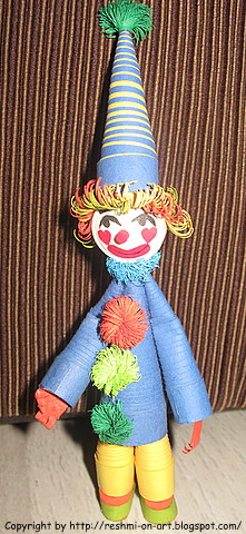 Quilling-3D-Joker-pattern