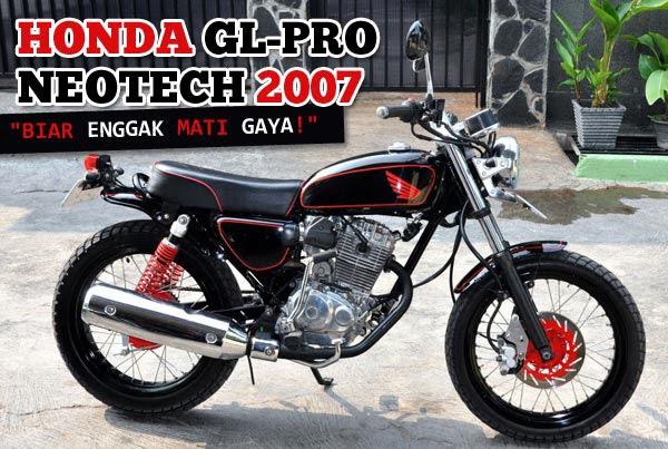 Modifikasi Motor GL Pro Klasik