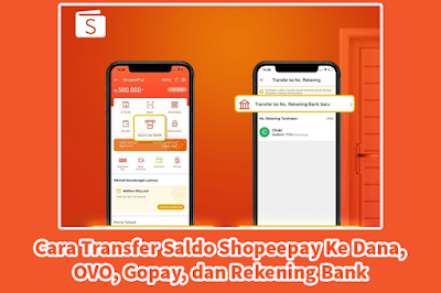 Cara Transfer Saldo Shopeepay Ke Dana, OVO, Gopay, dan Rekening Bank