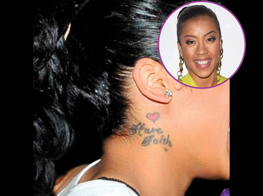 tattoos for neck. rihanna tattoos neck.