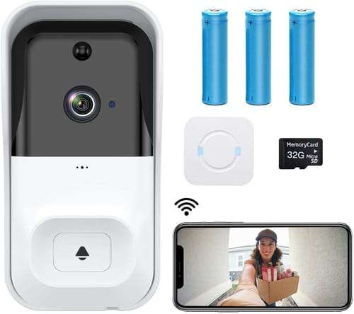 CASTRIES FHD WiFi Video Doorbell Camera