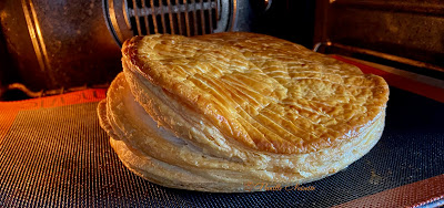 GALETTE DES ROIS, FRANGIPANE CHOCOLAT de Thibault LEROY