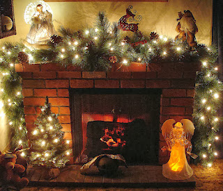 Decoracion de Chimeneas para Navidad, parte 4