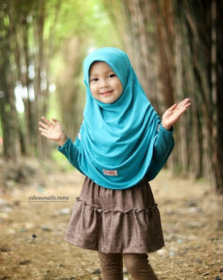 model hijab anak modern terbaru