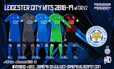 PES 2018 Kitpack v2 HD Season 2018/2019 by Geo_Craig90