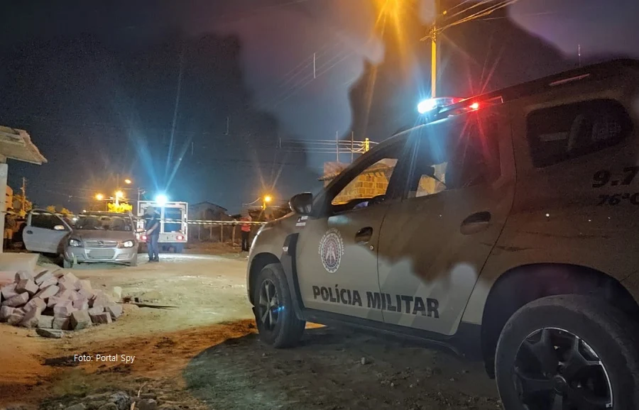 Morto a tiros dentro de carro em frente ao próprio bar Juazeiro (BA) -- Foto: Portal Spy