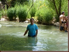 Hiking Snir River in Golan Hieghts