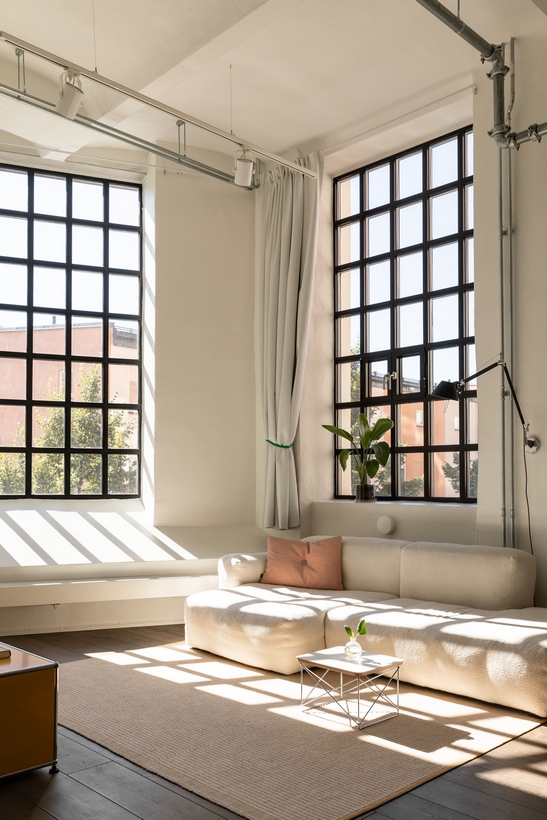 ESPRIT LOFT DANS UNE ANCIENNE USINE