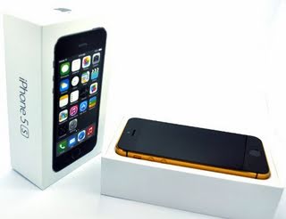 Apple Iphone 5s - 16gb 24k Gold Plated/ Gold and Black/ Verizon - Factory Unlocked/ International