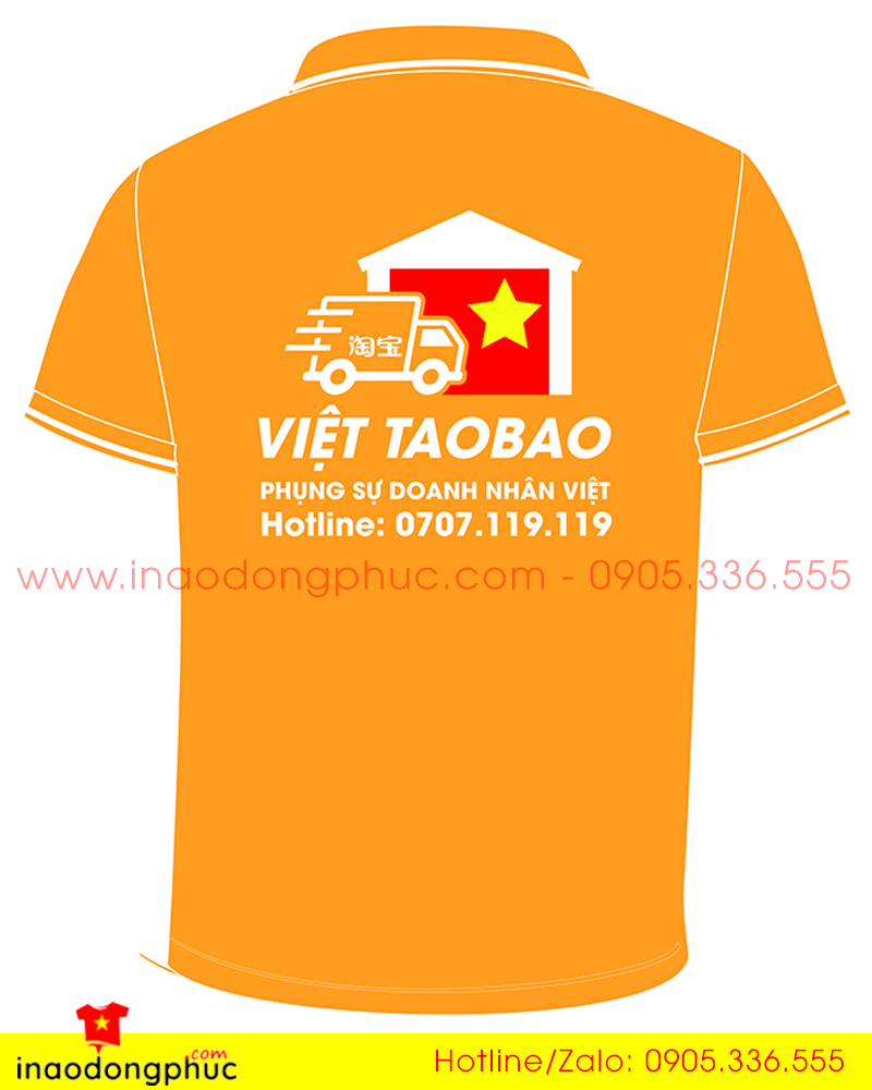 May và in áo phông Công ty Việt Taobao