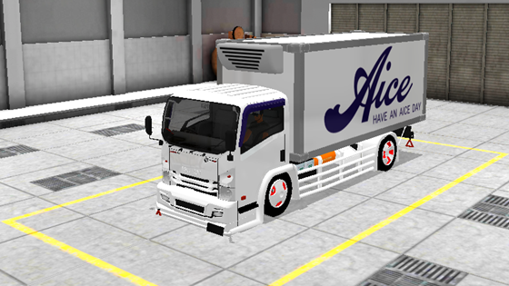 livery mod truck isuzu nmr71 box bussid aice biasa