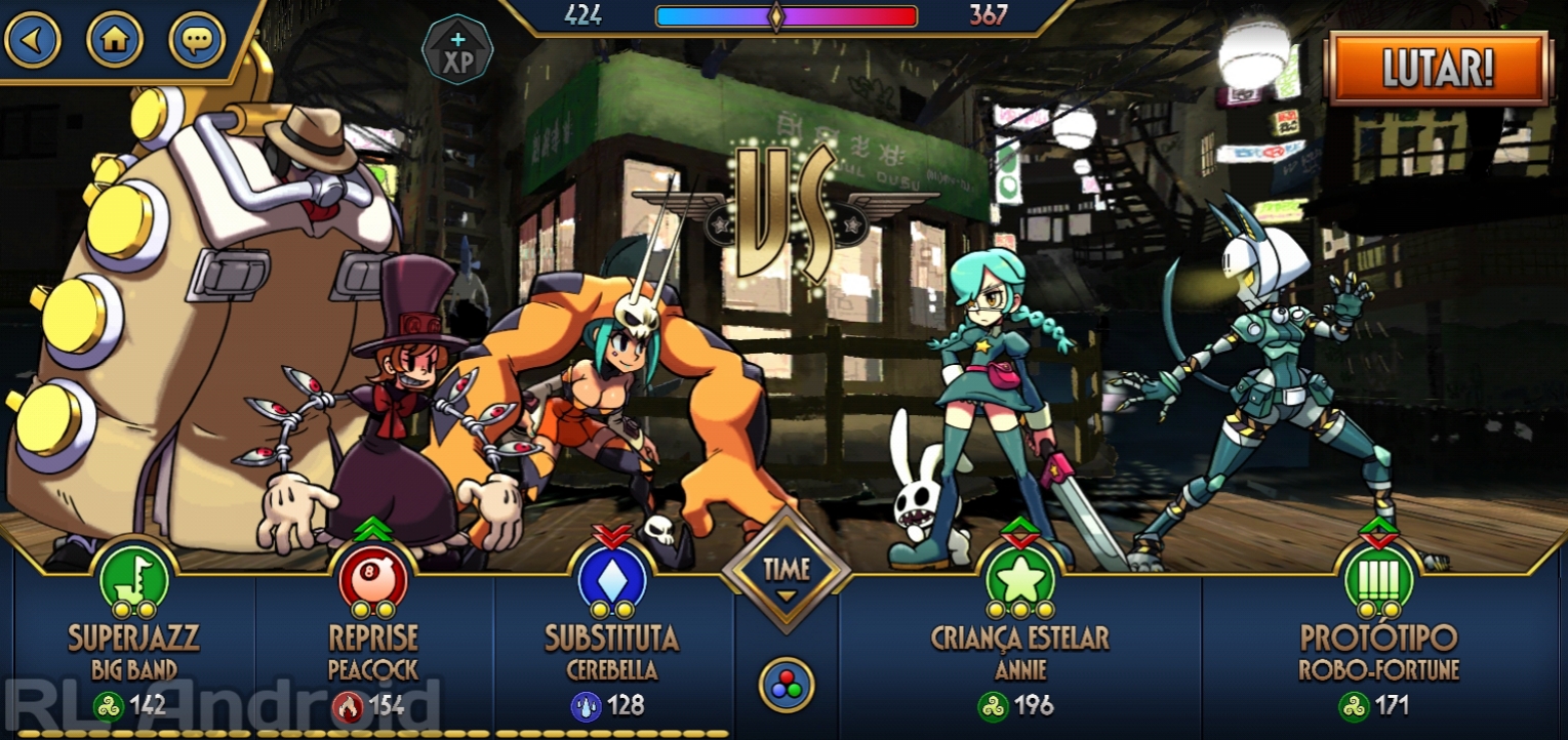 download skullgirls para celular