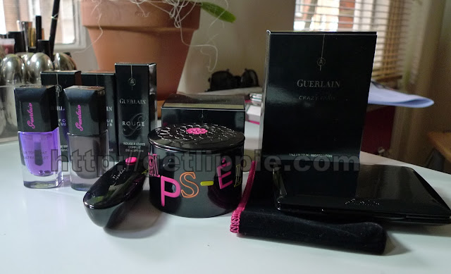 Guerlain Christmas 2013 - Nail Polish 861 Sulfurous & UV Topcoat