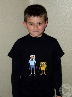 Adventure Time Applique T-shirt