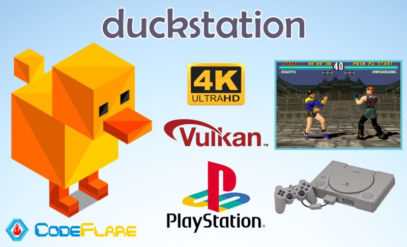 Bermain Game Playstation 1 Menggunakan Emulator DuckStation