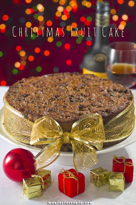 Christmas Fruit Cake - Świąteczne ciasto z suszonych owoców