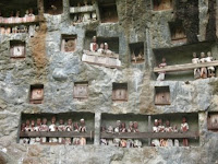 Londa stone tombs in Toraja land