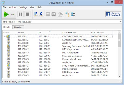 Advanced IP Scanner is definitely a free of charge, fast and effective network scanner with an user-friendly interface