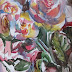 ROSES IN WATERCOLOR 24x18 watercolor on paper