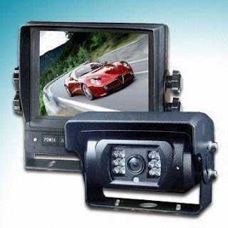 Car Camera System with 5.6-inch LCD Rear-view Monitor and Automatic Shutter Camera  