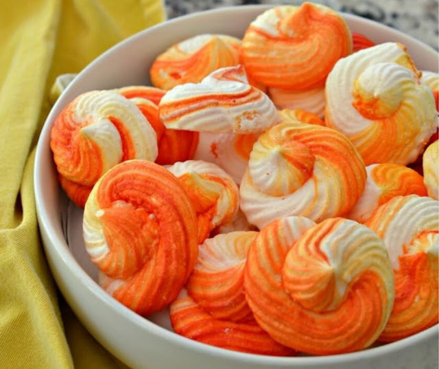 ORANGE MERINGUE COOKIES