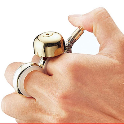 Like a Car Horn You Can Use The Runbell Wearable Bell To Clear A Path In Crowded Sidewalks