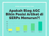 Apakah Blog AGC Menurunkan Peringkat Artikel di SERPs?