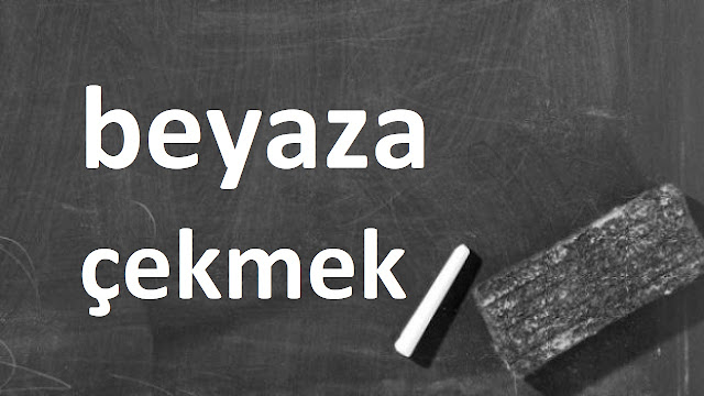 beyaza çekmek