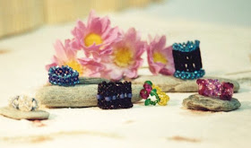 beaded rings, DIY beading, DIY beading project, DIY rings, beaded jewellery, DIY jewellery