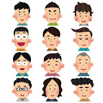 いろいろな顔アイコン かわいいフリー素材集 いらすとや