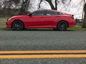 Side view of 2020 Honda Civic SI