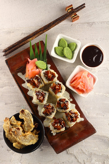 Shiitake Tempura Maki