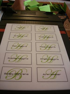 Quick Cheap and Easy Escort Cards wedding DSC05895