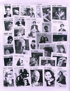 Hot Wire, Journal of Women's Music and Culture, 1984-1988, image from J.D. Doyle