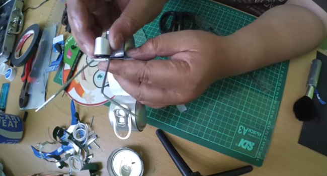  Cara Membuat Miniatur Vespa Dari Kaleng Bekas Pakai 