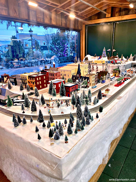 Model Train Village de L.L.Bean en Freeport, Maine