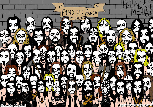 Loạt ảnh "Find The Panda" - Tìm gấu trúc