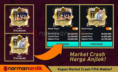 Kapan Market Crash di FIFA Mobile