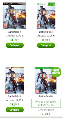 Aprovecha la ocasión de hacerte con Battlefield 4 para la generación anterior.