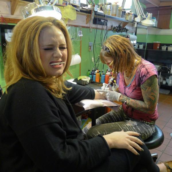 Welcome To My Mind: Adele's Tattoo â™¥ â™¥