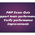 PMP Exam - Support team performance - Verify performance improvements