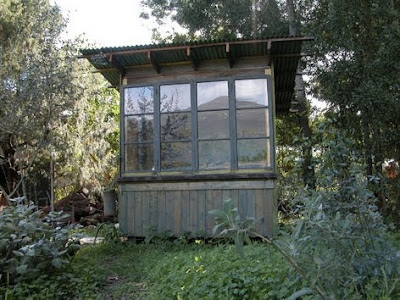 Reclaimed Wood Garden Shed