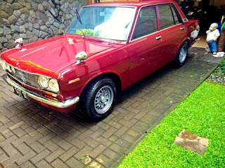 LAPAK MOBIL JEPANG RETRO ; Datsun 510 Kotak kolektor - BANDUNG