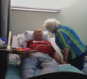Mom & Dad's 71st anniversary spent in Rehab