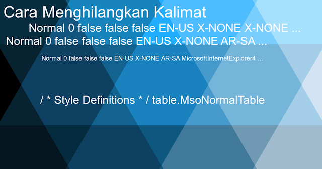 cara mudah mengatasi  Normal 0 false false false EN-US X-NONE X-NONE ... pada postingan blog