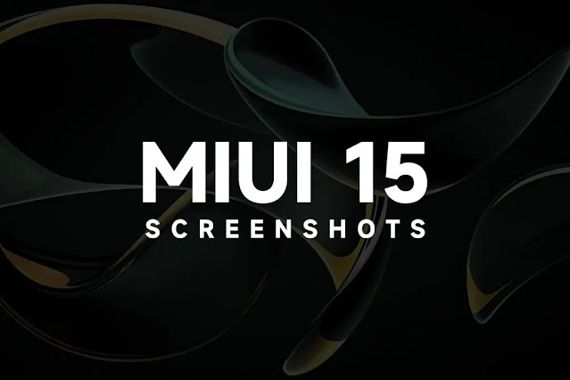 MIUI 15 screenshots published by Xiaomi