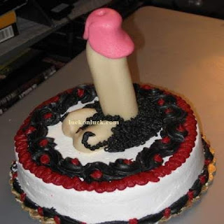 A Vulgar party cake image