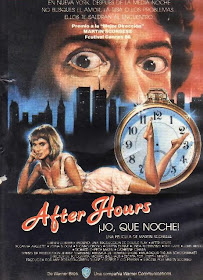 Jo, ¡qué noche!, After hours, Martin Scorsese, Griffin Dunne, Rossana Arquette,